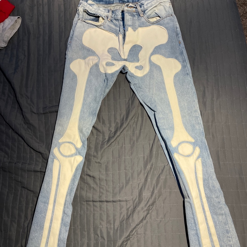 Mnml skeleton jeans